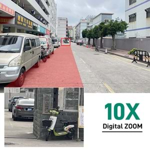 LF-006 // ÜÇ KAMERALI HD WİFİ IP KAMERA // LEERFEİ