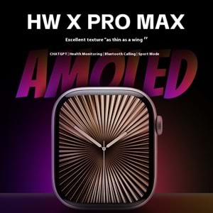 HK11 PRO MAX // AKILLI SAAT ÇİFT KORDON