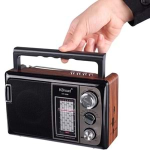 KTF-2208 GÜNEŞ ENERJİLİ BLUETOOTH NOSTALJİK SPEAKER