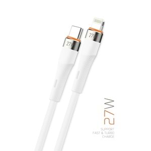 Powerway SCL27 Type-C To Lighting Cable - Iphone 27W 3A Şarj Kablosu