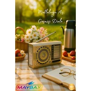 KTF-1481 BLUETOOTH NOSTALJİK RADYO