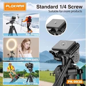 PLOKAMA PK-9930 150CM ORJİNAL BLUETOOTH TRİPOD