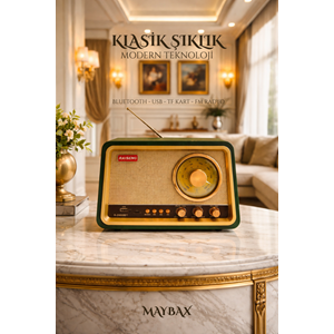 R-2099BT BLUETOOTH NOSTALJİK SPEAKER