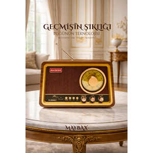 R-2099BT BLUETOOTH NOSTALJİK SPEAKER