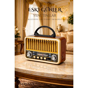 NS-8899BT BLUETOOTH NOSTALJİK SPEAKER