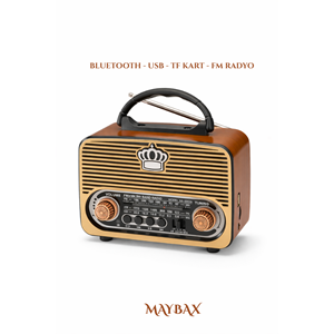 NS-8092BT BLUETOOTH NOSTALJİK SPEAKER