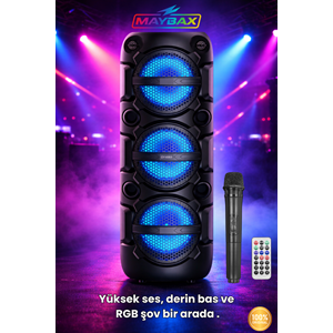 GY-8306 SPEAKER BLUETOTH IŞIKLI
