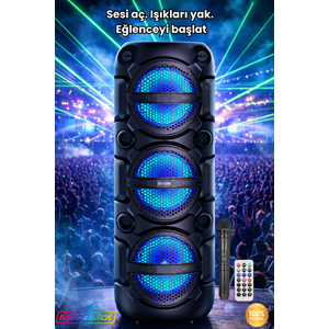 GY-8306 SPEAKER BLUETOTH IŞIKLI