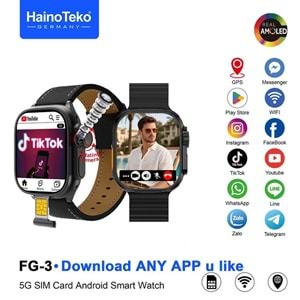 HAİNOTEKO FG-3 SİM KARTLI AKILLI SAATTİ