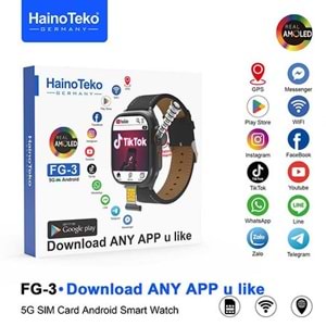 HAİNOTEKO FG-3 SİM KARTLI AKILLI SAATTİ