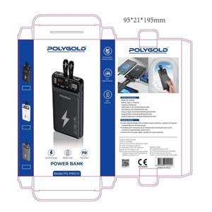PG-PW210 10000mAh POWER BANK 22.5W QUİCK CHARGE