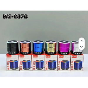 WS887D IŞIKLI MİNİ BLUETOOTH SPEAKER
