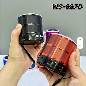 WS887D IŞIKLI MİNİ BLUETOOTH SPEAKER