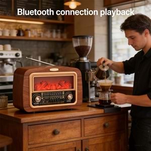 NS904BT BLUETOOTH NOSTALJİ SPEAKER