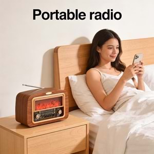 NS904BT BLUETOOTH NOSTALJİ SPEAKER
