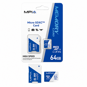 Mpıa MP-64 GB Micro hafıza kartı High Speed 64GB TF Kart & SD Adaptör