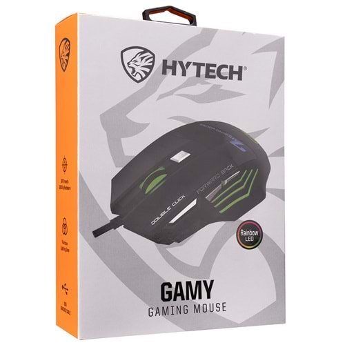 HYTECH HY-X7 GAMY SİYAH GAMİNG OYUNCU MOUSE