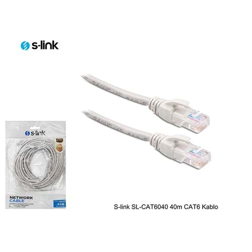 S-LİNK SL-CAT6040 40m CAT6 KABLO