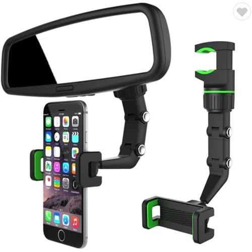 UNIVERSAL CLIP CELLPHONE HOLDER DİKİZ AYNASINA TAKILAN TEL TUT