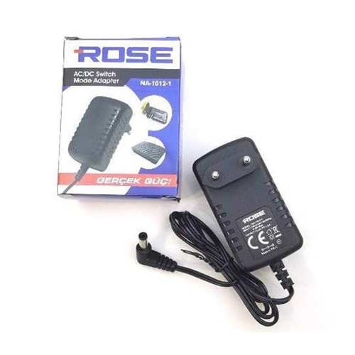 Rose NA-1012 12V-1,2A Modem Ethernet 5,5*2,5mm Switch Adaptör