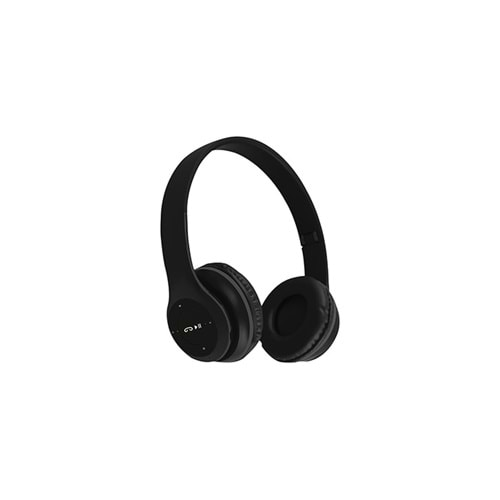 Asonic AS-K02 Siyah/Beyaz Karışık TF Kart Özellikli Bluetooth Kulaklık