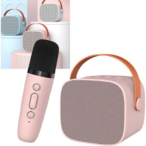 Oem K1 Yeni Stil Taşınabilir Karaoke bluetooth Mikrofonlu Hoperlör