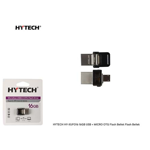 Hytech HY-XUFO16 16 GB Usb + Micro OTG Mini Flash Bellek