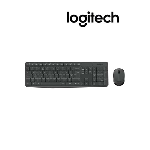 Logitech MK235 Kablosuz Klavye Mouse Set (Q TR)