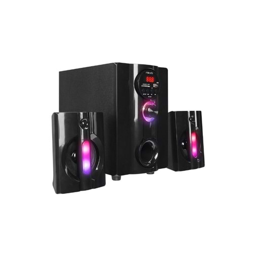 Mikado MD-95BT 2+1 20W Siyah Multimedya FM/BT/SD/USB Speaker Hoparlör