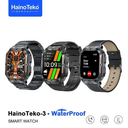 HAINOTEKO TEKO-3 AMOLED AKILLI SAAT