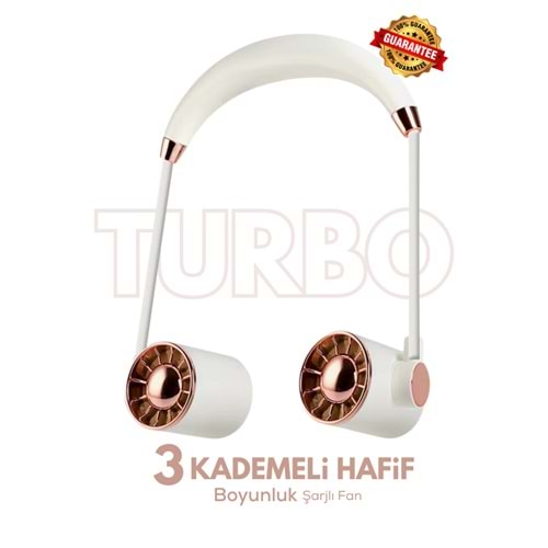 LEERFEİ ZB135 BOYUNLUK ŞARJLI VANTİLATÖR