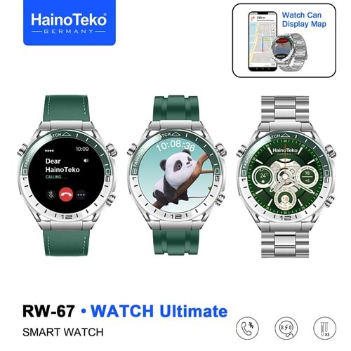 RW-67 HAİNO TEKO 3 KORDONLU AKILLI SAAT