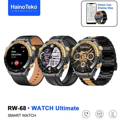 RW-68 HAİNO TEKO 3 KORDONLU AKILLI SAAT