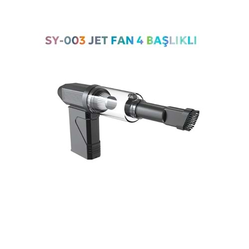 SY-003 JET FAN 4 BAŞLIKLI