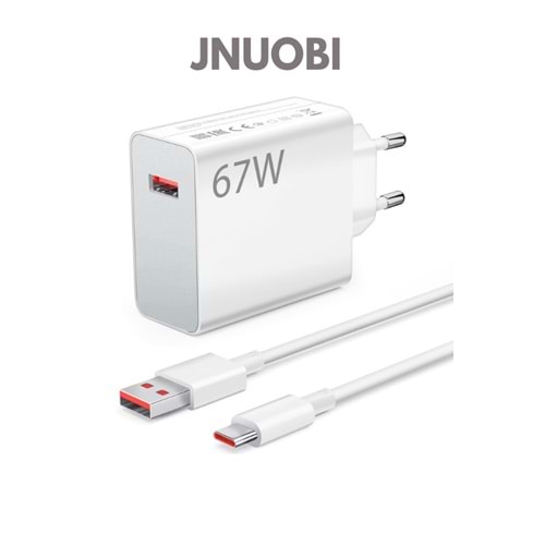 JNUOBI JC-67A 67W TURBO SANİYELİ TYPE-C ŞARJ SETİ