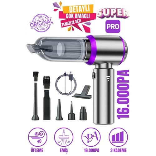 HL-121 VACUUM CLEANER PROFESYONEL EL SÜPÜRGESİ