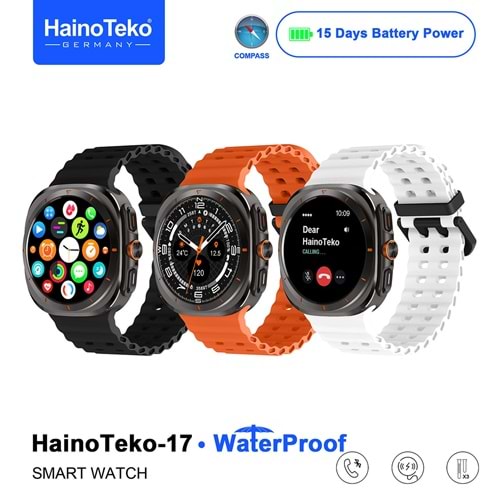TEKO-17 HAINO TEKO SU GEÇİRMEZ AKILLI SAAT