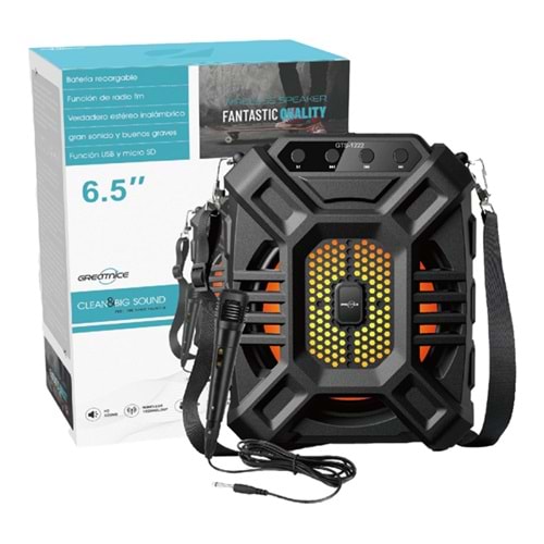 GTS-1222 IŞIKLI BLUETOOTH SPEAKER