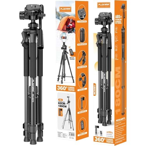 PLOKAMA PK-9970 180CM ORJİNAL BLUETOOTH TRİPOD