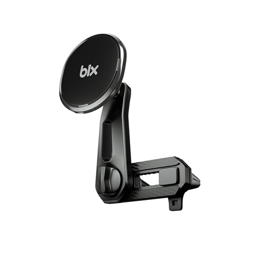 Bix BXCH6 Çift Havalandırma Klipsli ve Destek Kollu 360° Derece Ayarlanabilir Araç Telefon Tutucu