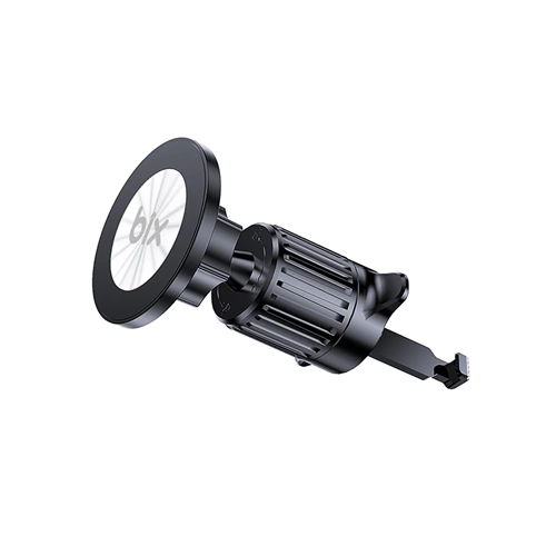 Bix BXCH14 360° Ayarlanabilir Hava Menfezi için Metal Kancalı Manyetik Araç İçi Telefon Tutucu Siyah