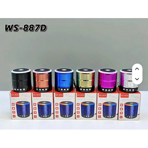 WS887D IŞIKLI MİNİ BLUETOOTH SPEAKER