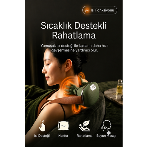YEŞİL FH-670 İNSAN ELİ MASSAGE MASAJ ALETİ