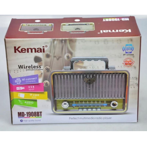 MD-1908BT BÜYÜK BOY NOSTALJİK RADYO