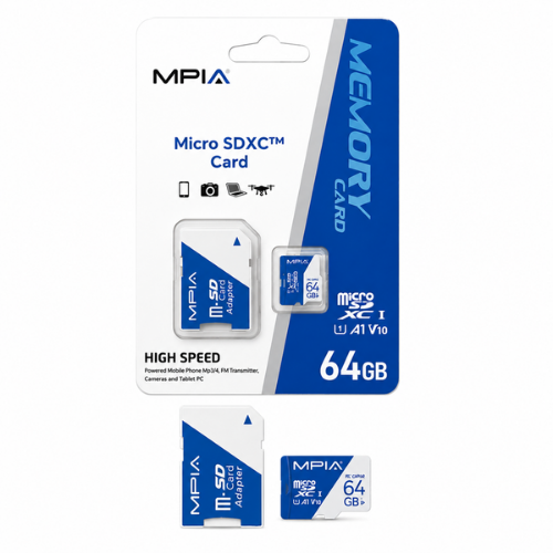 Mpıa MP-64 GB Micro hafıza kartı High Speed 64GB TF Kart & SD Adaptör