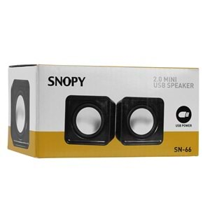 SNOPY SN-66 2,0 6 RENKLİ USB SPEAKER