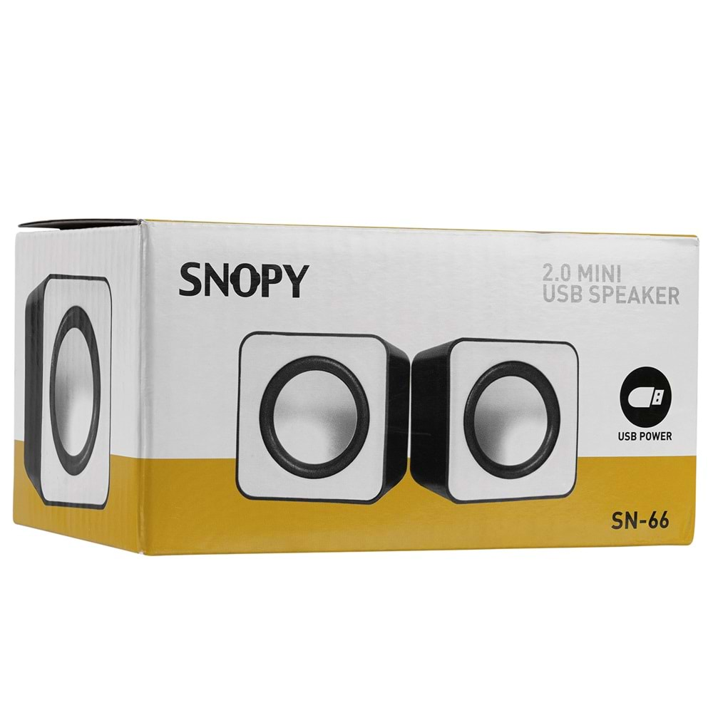 SNOPY SN-66 2,0 6 RENKLİ USB SPEAKER