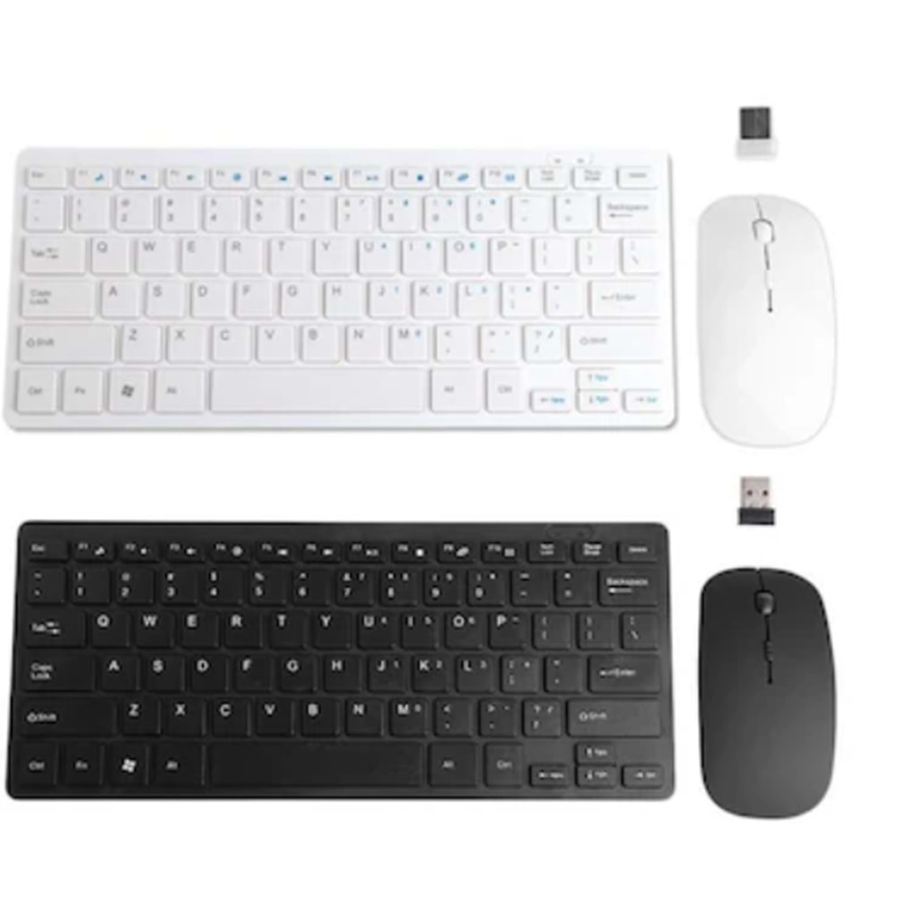 POLY GOLD PG-8030 WİRELESS MİNİ MOBİLE VE PC PORTABLE KLAVYE +MOUSE