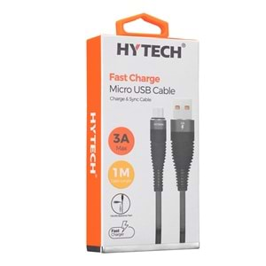 HYTECH HY-X225 3A MİCRO USB 1mt DATA + SARJ KABLOSU