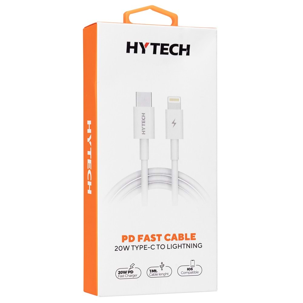 HYTECH HY-XPD20 PD 1M TYPE-C TO LIGHTNING HIZLI ŞARJ KABLOSU